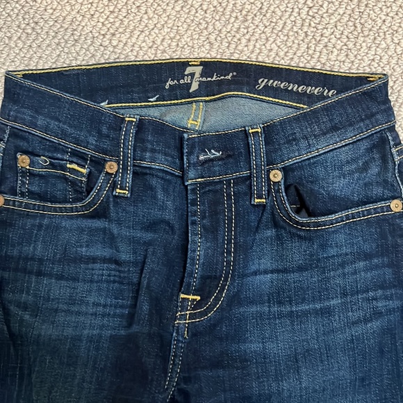 Seven for all mankind woman’s jeans Gwenevere size 23 - Picture 2 of 4